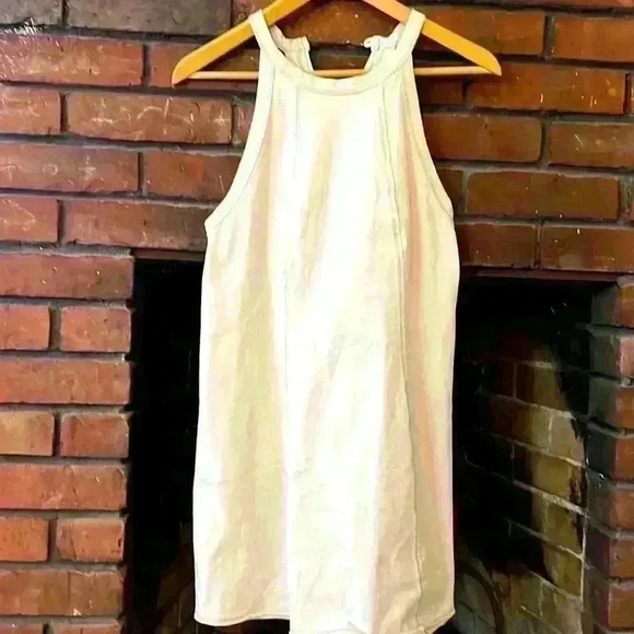 Urban Outfitters cream colored XS, sleeveless tunic dress​ - Picture 1 of 4